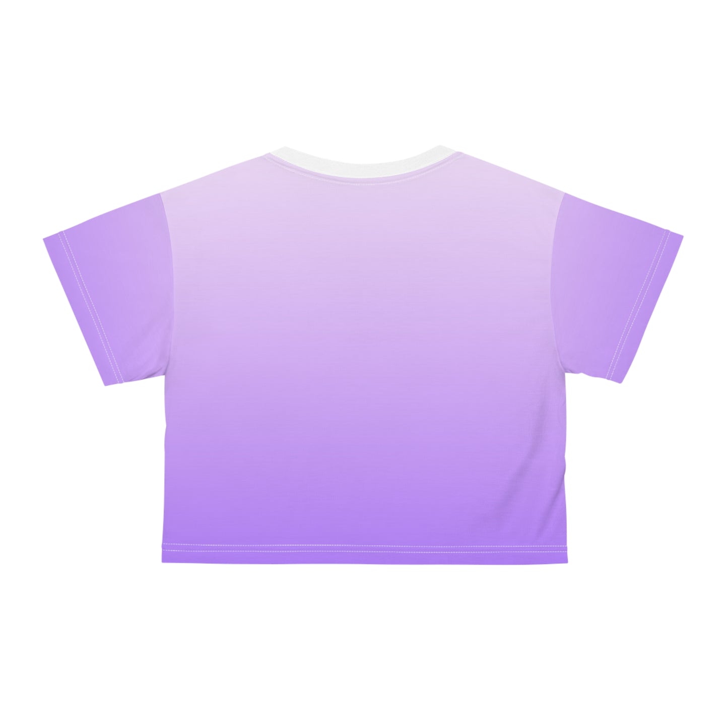 Lavender Wisteria Crop Tee|