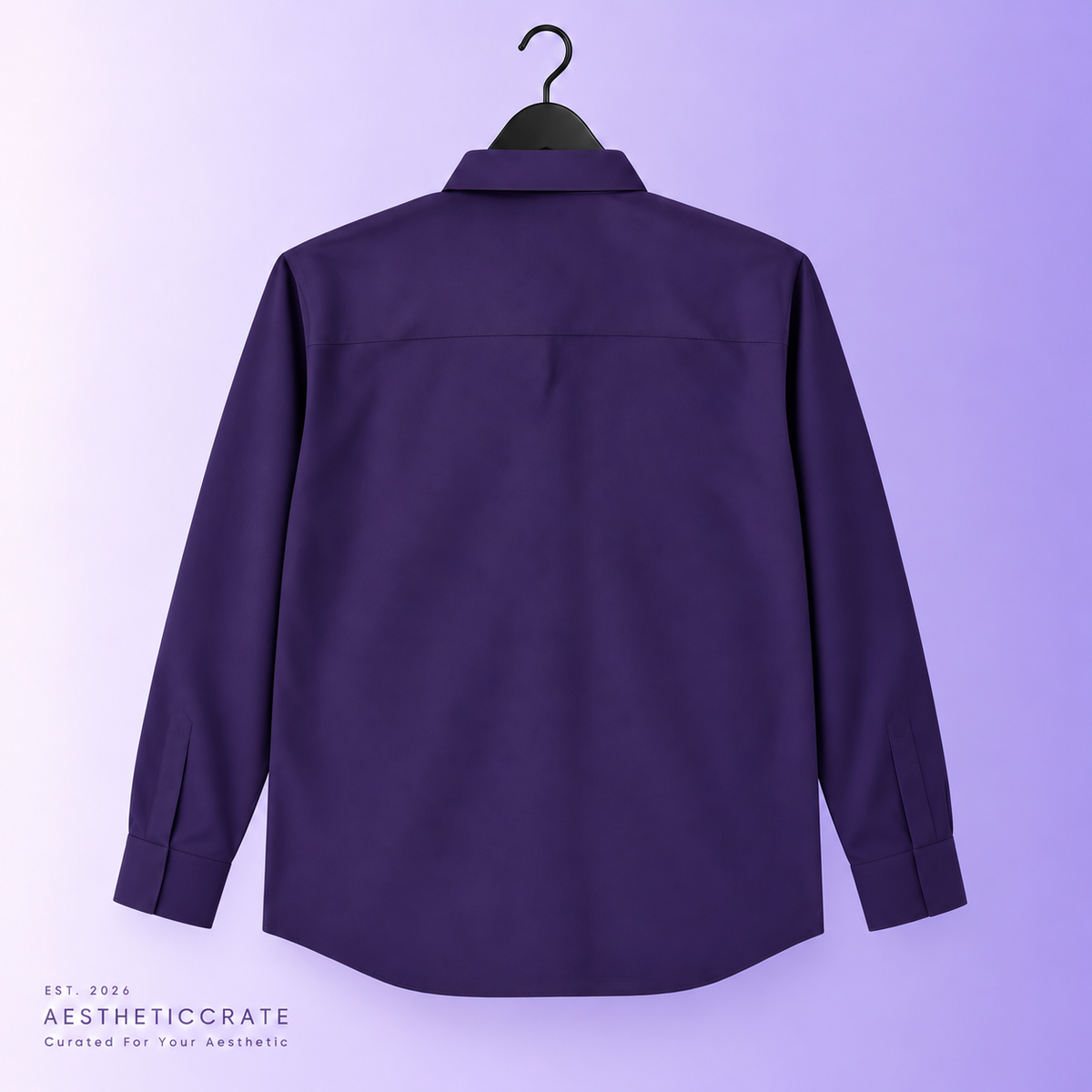 Violet Vibe Button Shirt