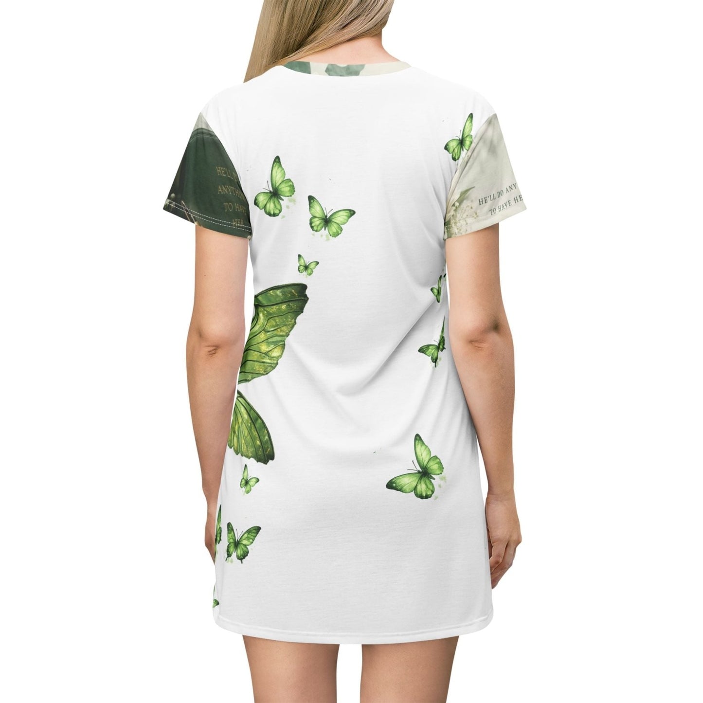 Twisted Lies Butterfly Dress - AestheticCrateAll Over Prints