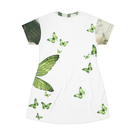 Twisted Lies Butterfly Dress - AestheticCrateAll Over Prints