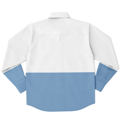 Azure blue Long sleeve|