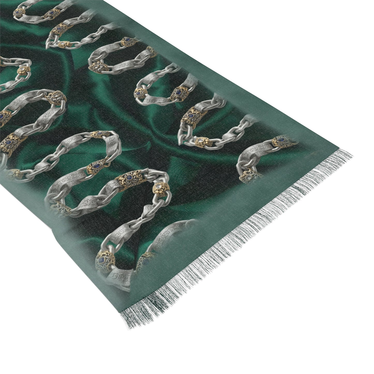 Emerald Snake Chain Scarf |