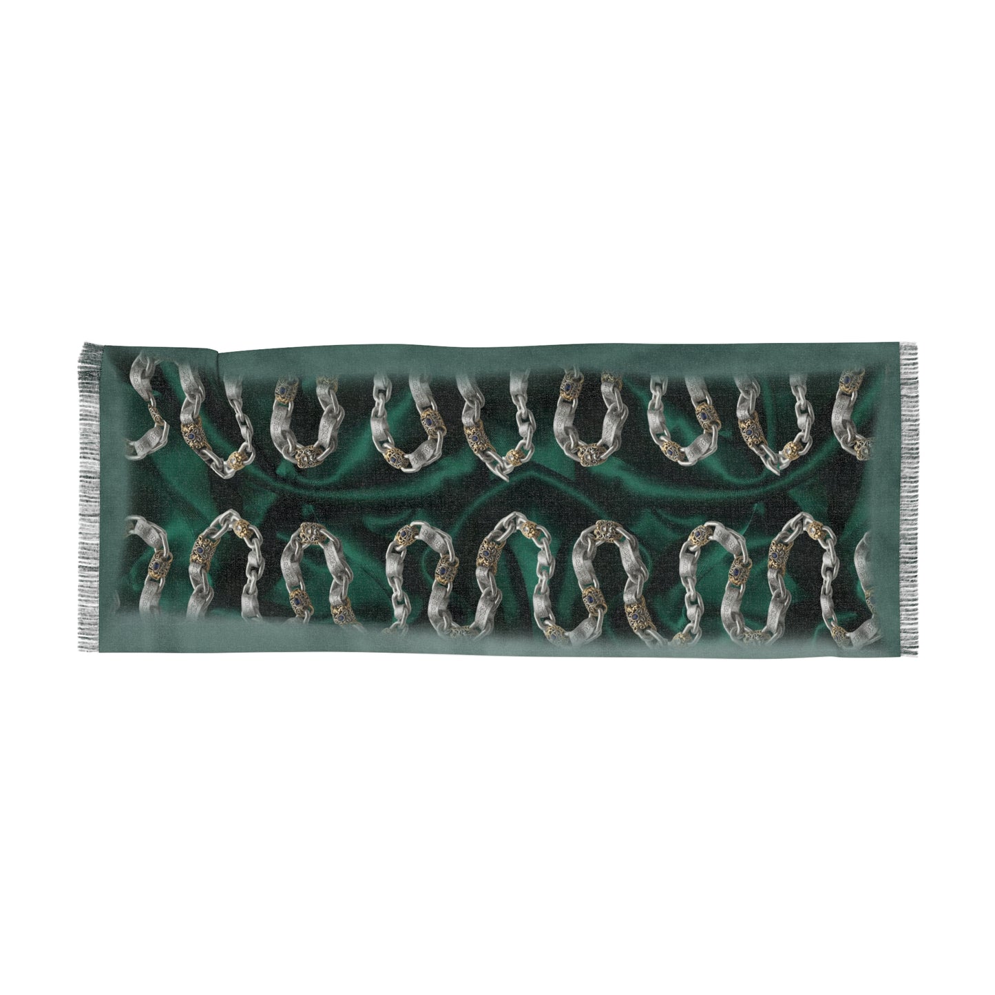 Emerald Snake Chain Scarf |
