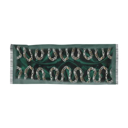 Emerald Snake Chain Scarf |