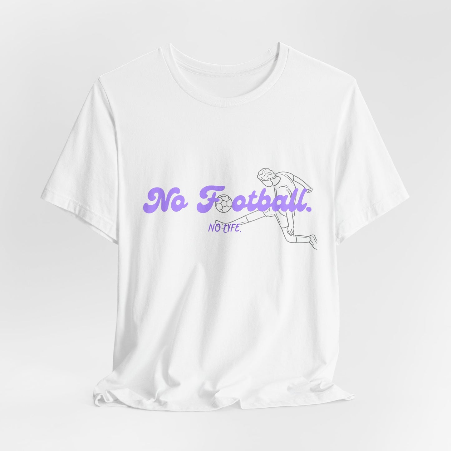 Football Tee — Retro Script Graphic T‑Shirt| New Football Tee design| Trending|