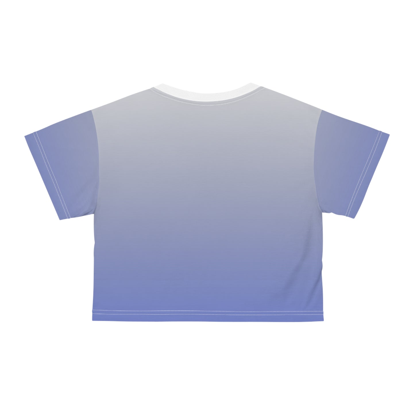 Floral Gradient Crop Tee |