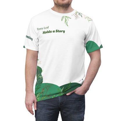 Every Leaf Holds a Story Tee|