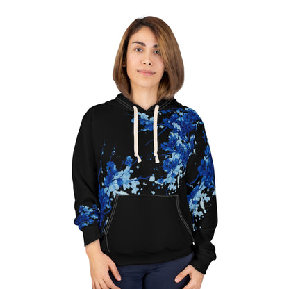 Azure Splash Hoodie|