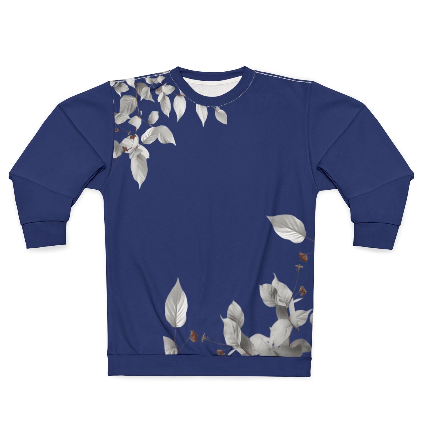 Floral Navy Sweatshirt