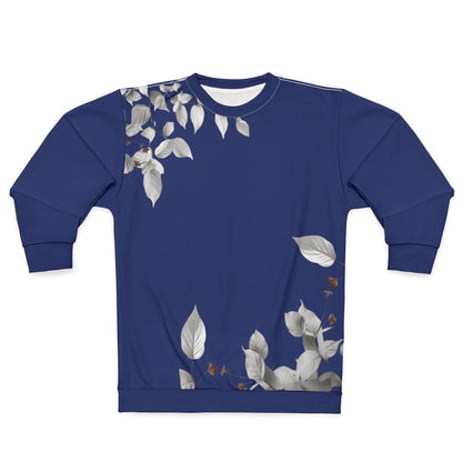 Floral Navy Sweatshirt