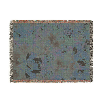 Vintage Botanical Floral Blanket.