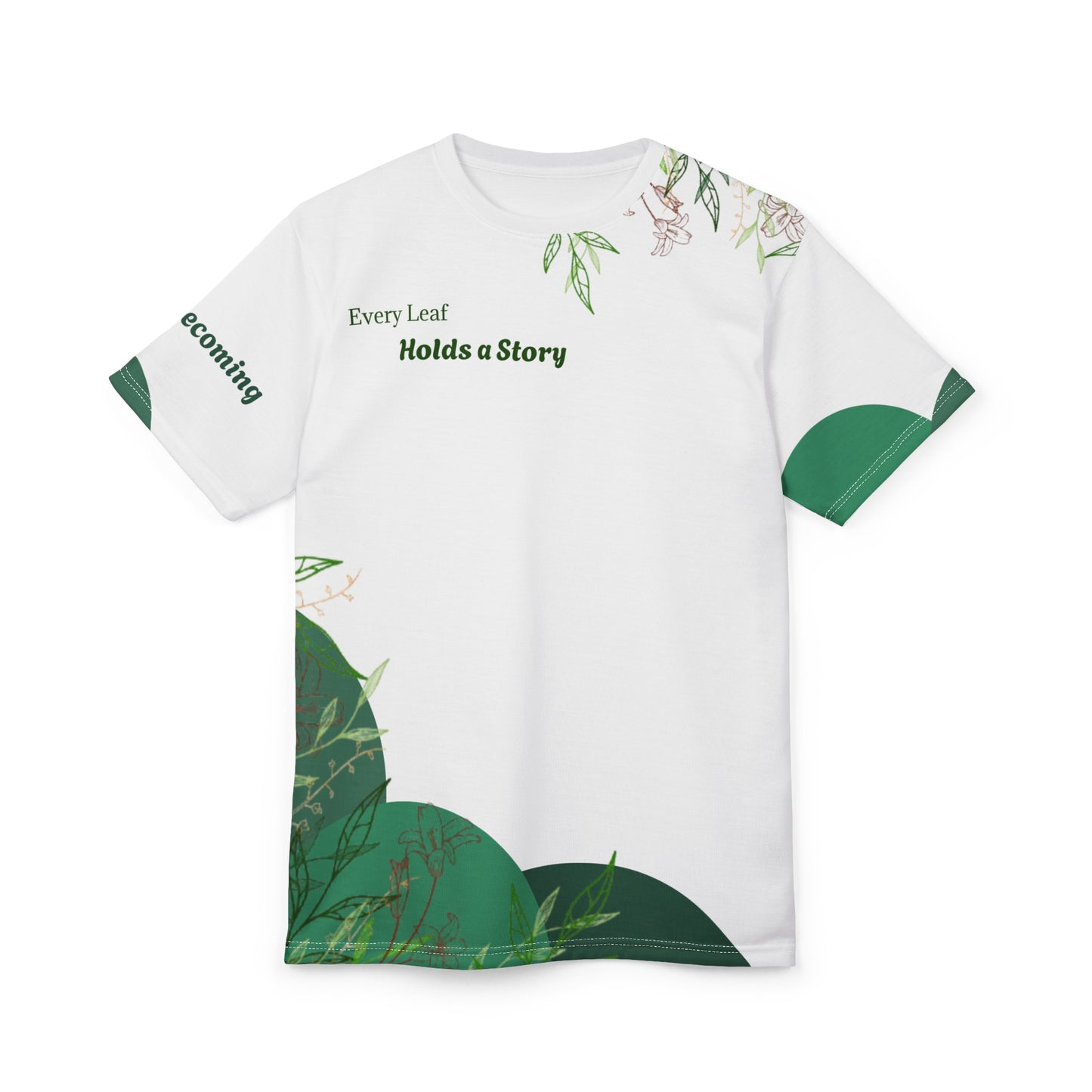 Every Leaf Holds a Story Tee|