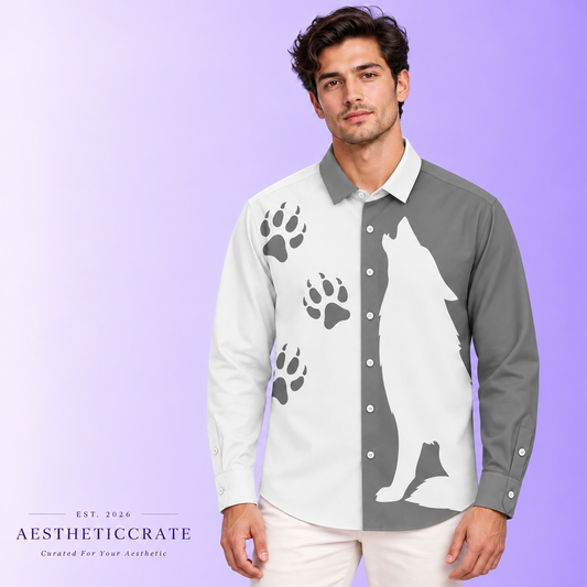 Lone Howl Button Shirt