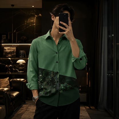 Green Aesthetic Shirt.