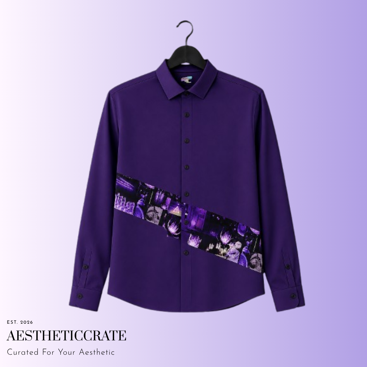 Violet Vibe Shirt.