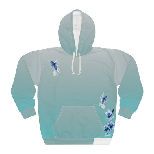 Aqua Gradient Hoodie. - AestheticCrateAll Over Prints