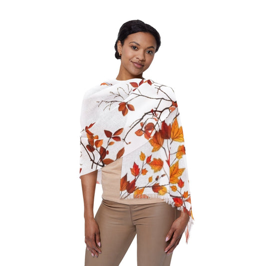 Autumn Leaves Light Scarf - AestheticCrateAll Over Prints