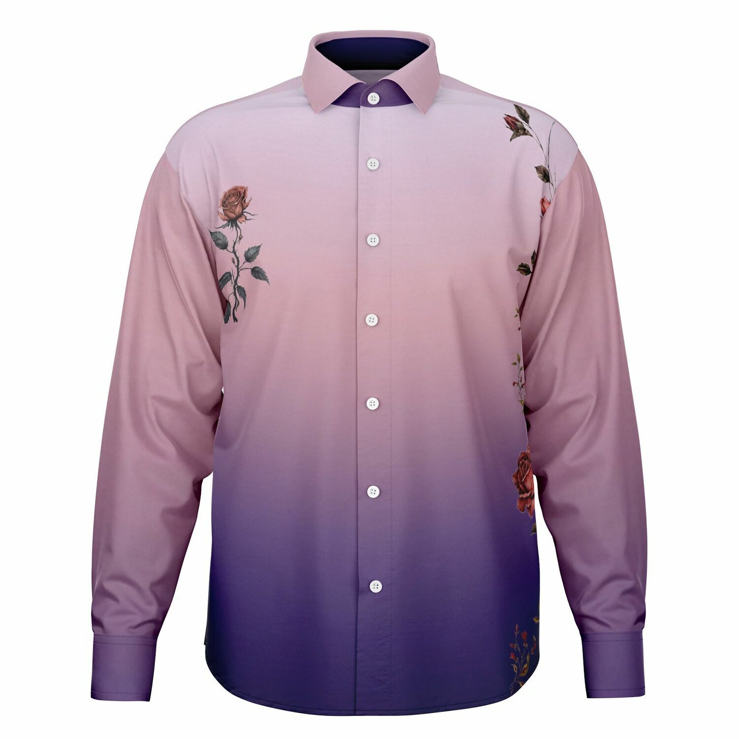 Long Sleeve Rose Shirt|