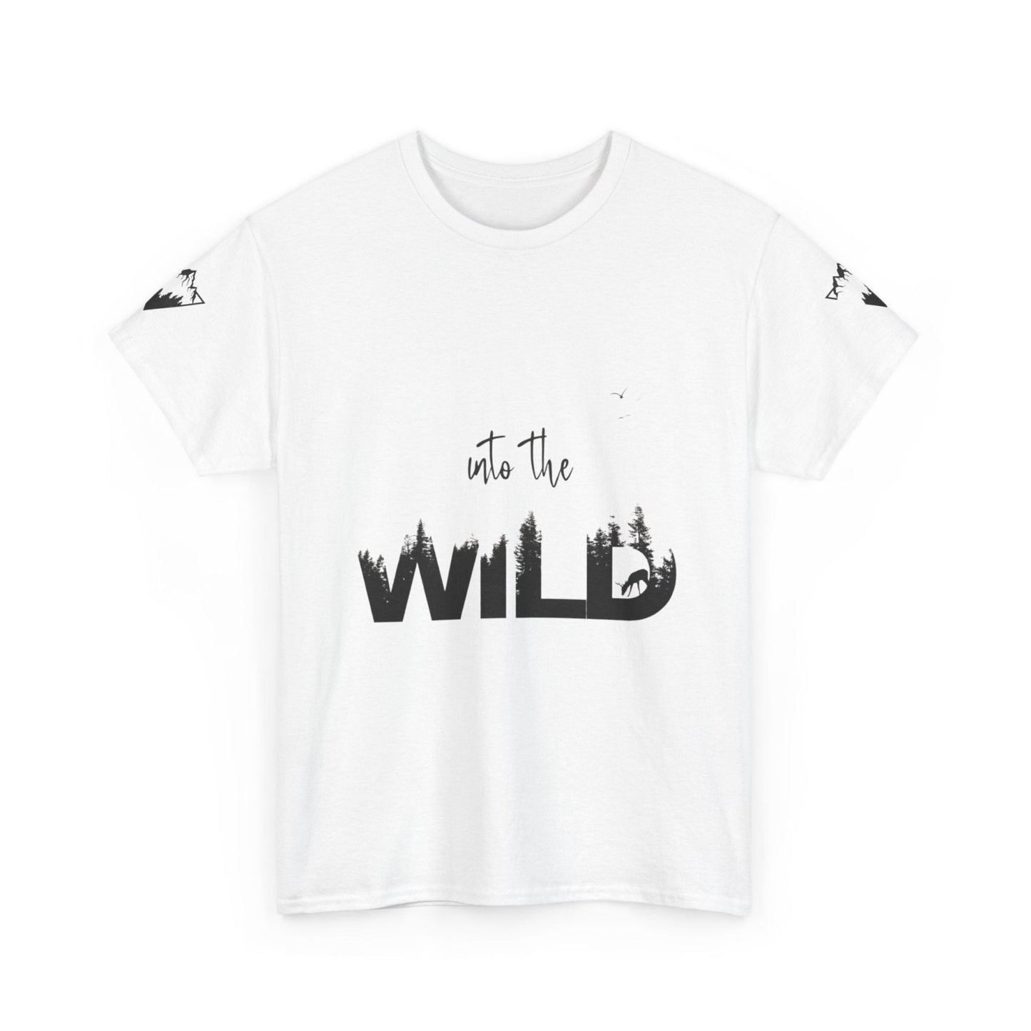 Into The Wild Unisex Heavy Cotton T-ShirtU - AestheticCrateT-Shirt