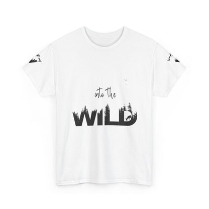 Into The Wild Unisex Heavy Cotton T-ShirtU - AestheticCrateT-Shirt