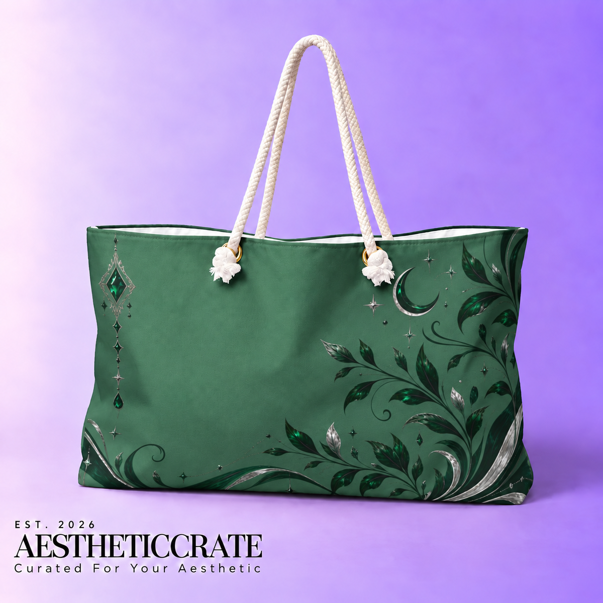 Emerald Flourish Weekender