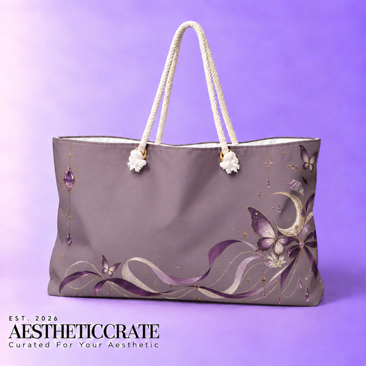 Purple Butterfly Weekender