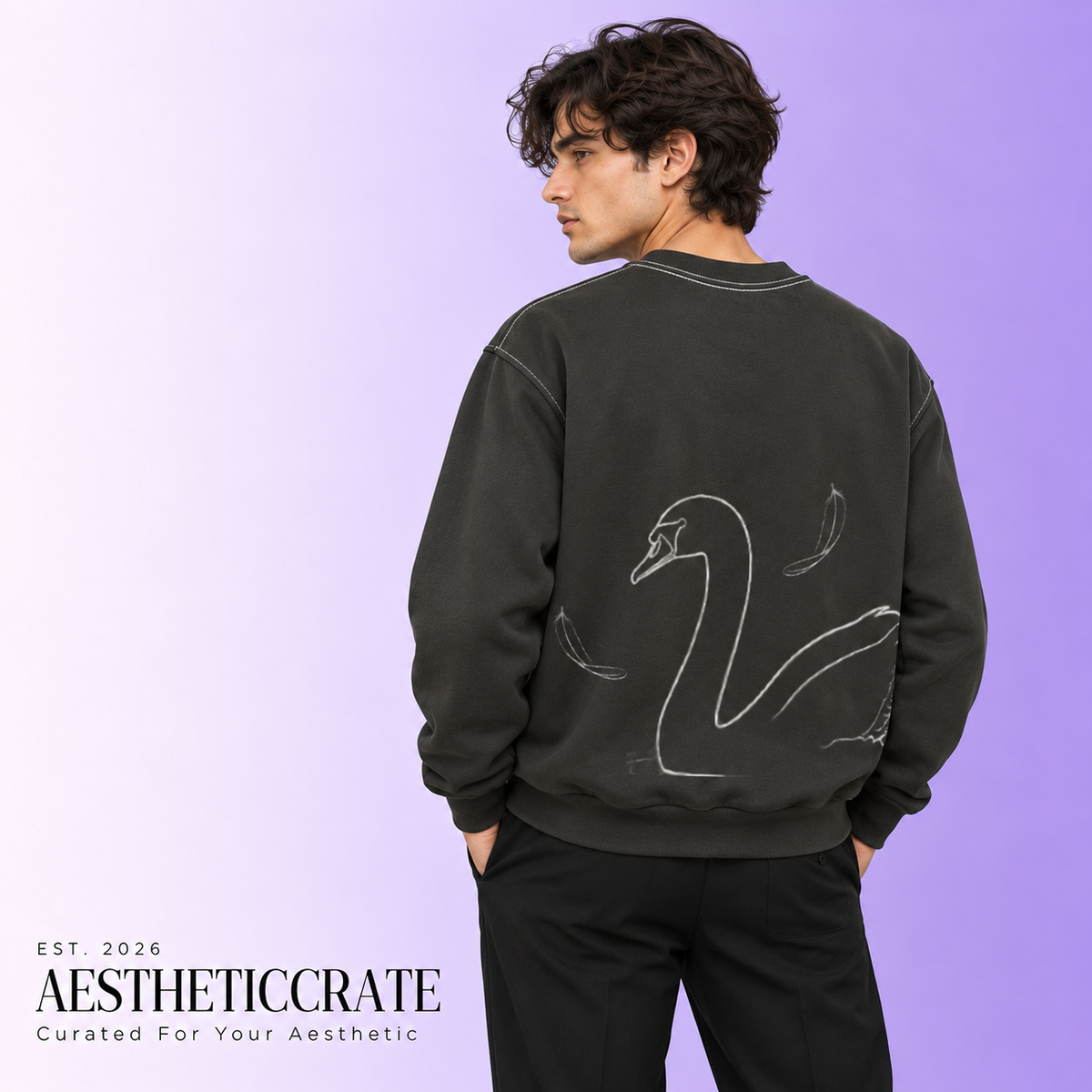 Swan Sweatshirt