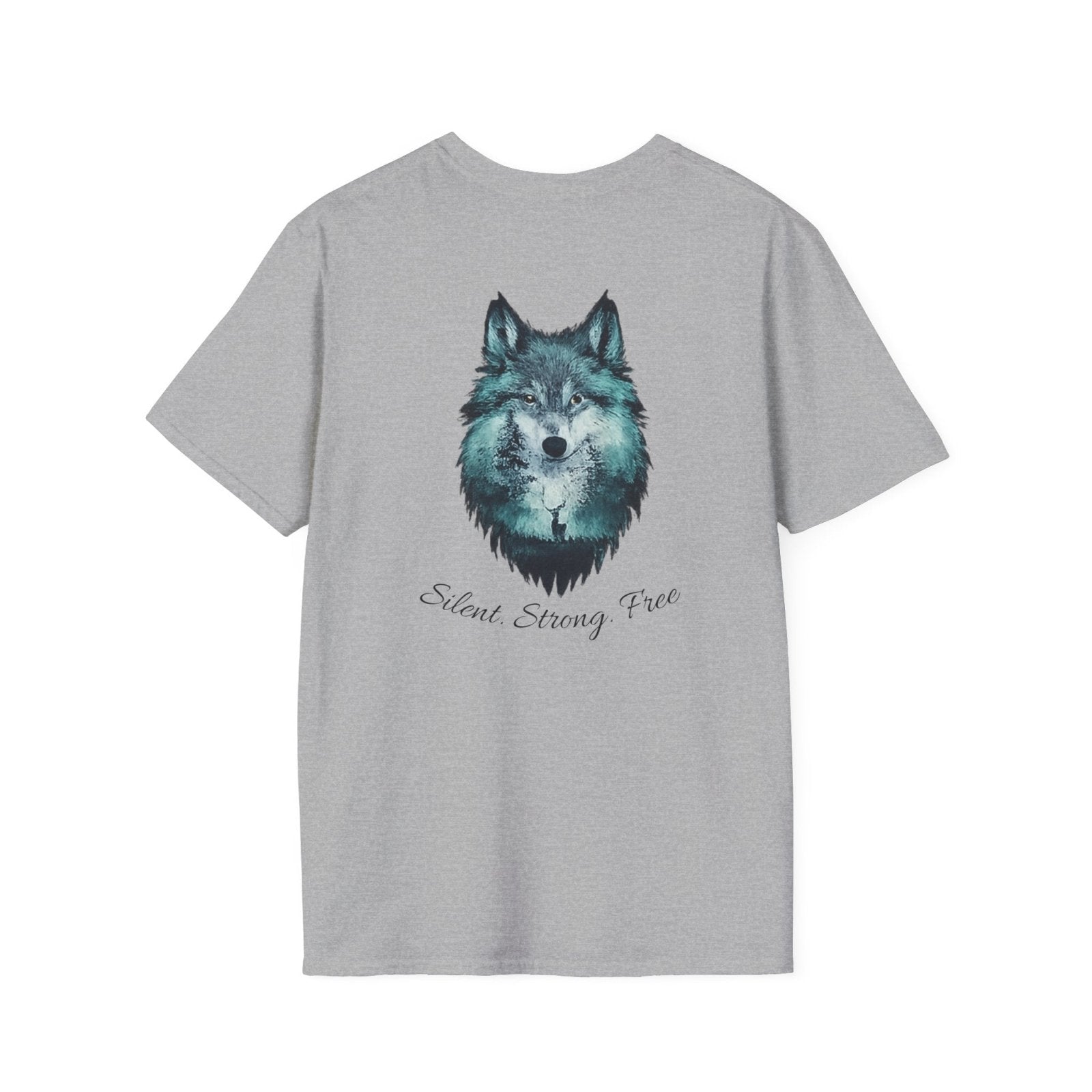 Silent Strength Tee - AestheticCrateT-Shirt