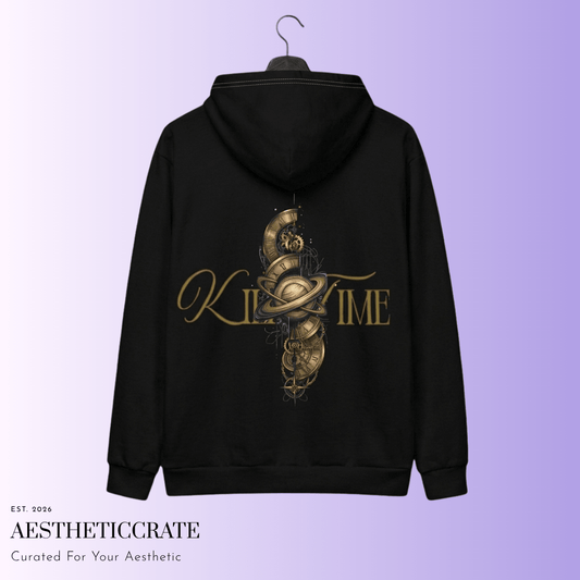 Timekeeper Art Hoodie - AestheticCrateAll Over Prints