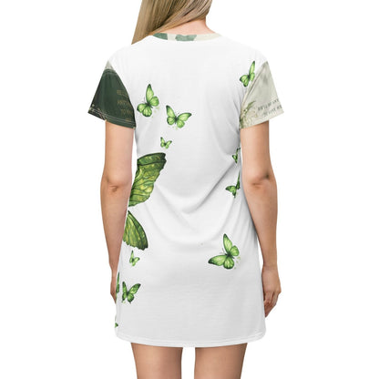Twisted Lies Butterfly Dress - AestheticCrateAll Over Prints