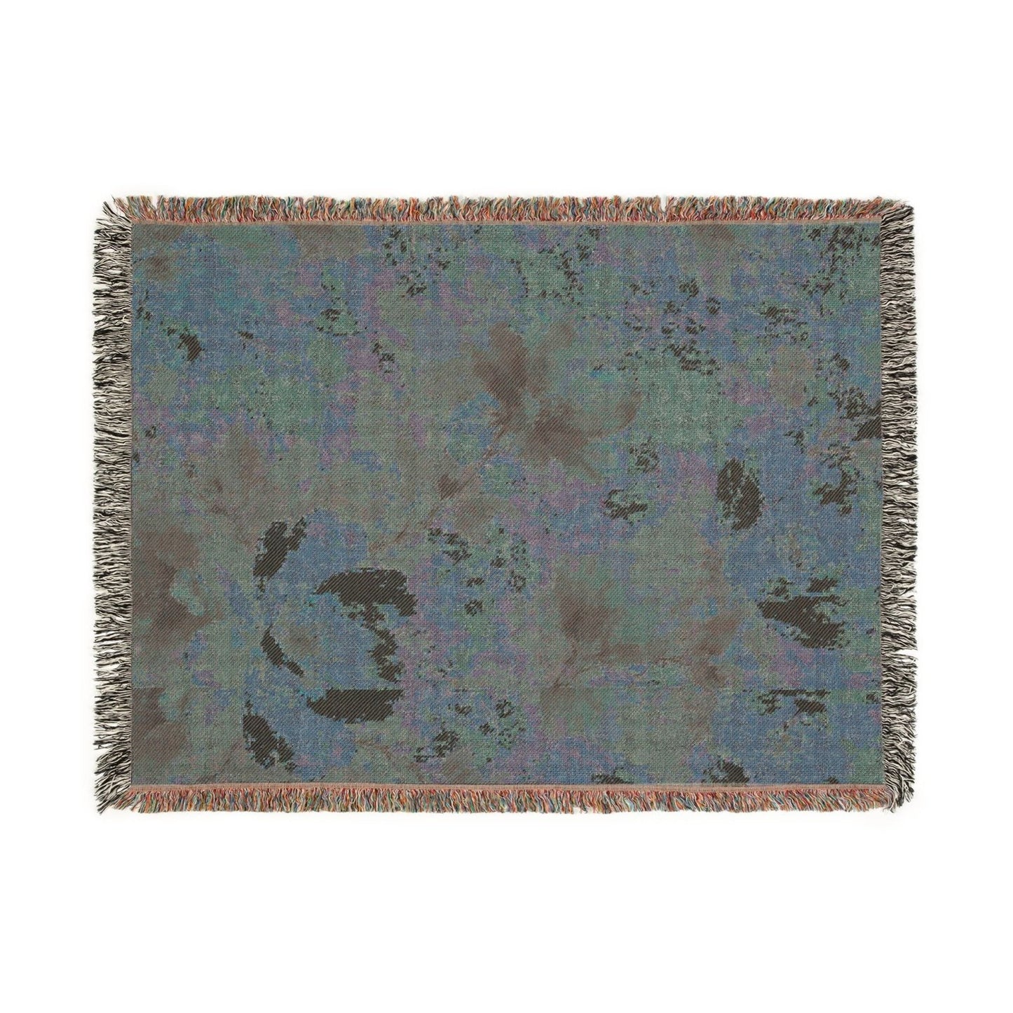 Vintage Botanical Floral Blanket. - AestheticCrateHome Decor