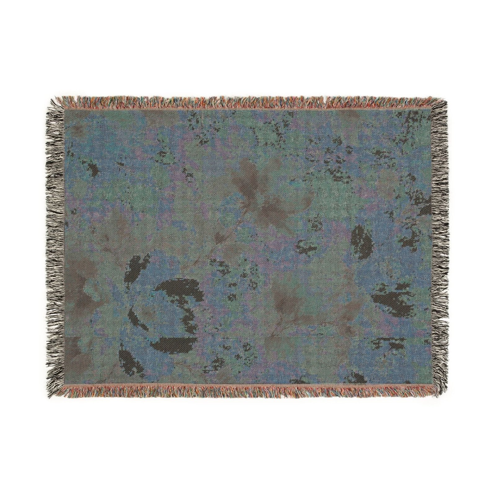 Vintage Botanical Floral Blanket. - AestheticCrateHome Decor