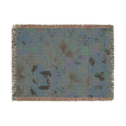 Vintage Botanical Floral Blanket. - AestheticCrateHome Decor