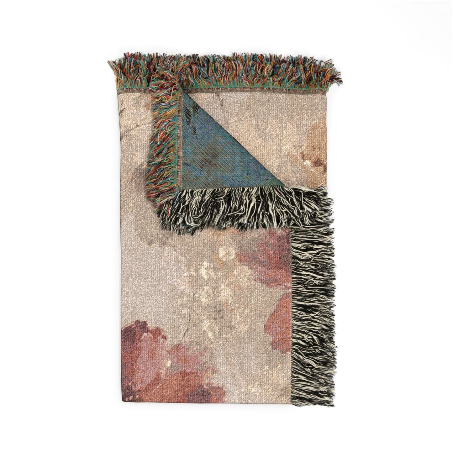 Vintage Botanical Floral Blanket. - AestheticCrateHome Decor