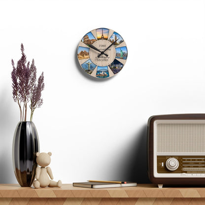 World Landmarks Wall Clock - AestheticCrateWall Clock